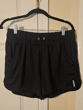 Reebok Women's Black Athletic Shorts